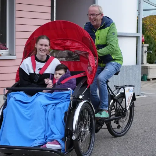 Taxi-Bike fahren